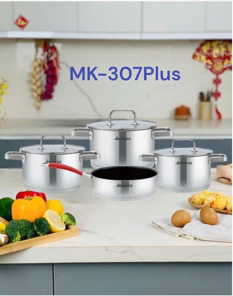 BỘ NỒI MALACKA 307 (MK-307) PLUS