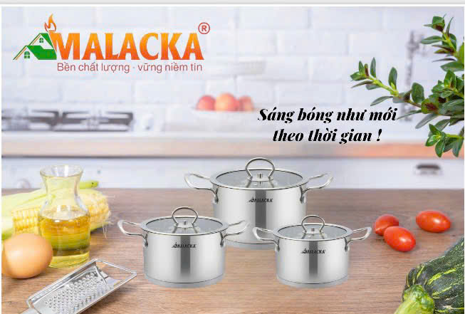 BỘ NỒI MALACKA  306 (MK-306)