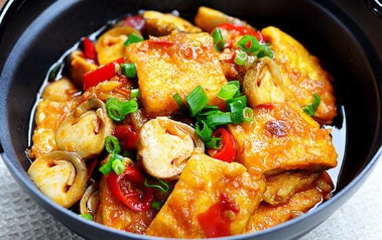 Cách làm món đậu phụ sốt cay tươi mát cho ngày hè tươi mát